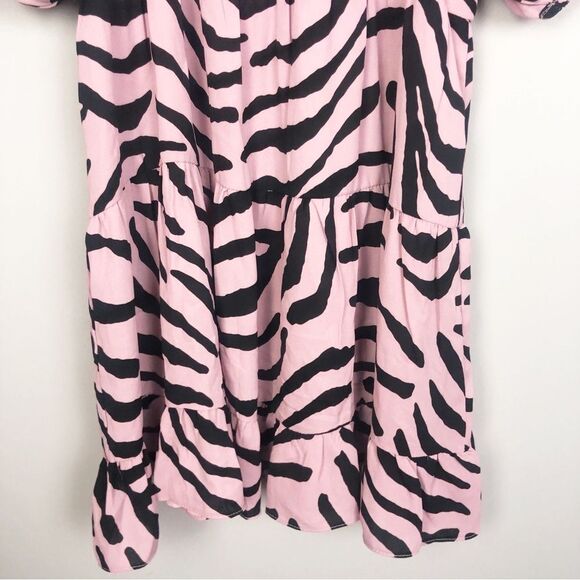 BUDDY LOVE | NEW Becca Dress in Savannah Pink Black Zebra Print Women’s Size XS - Picture 8 of 14